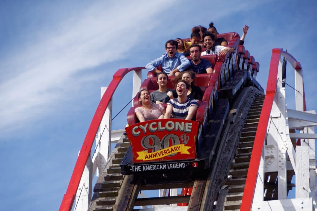 Cyclone Luna Park in Coney Island