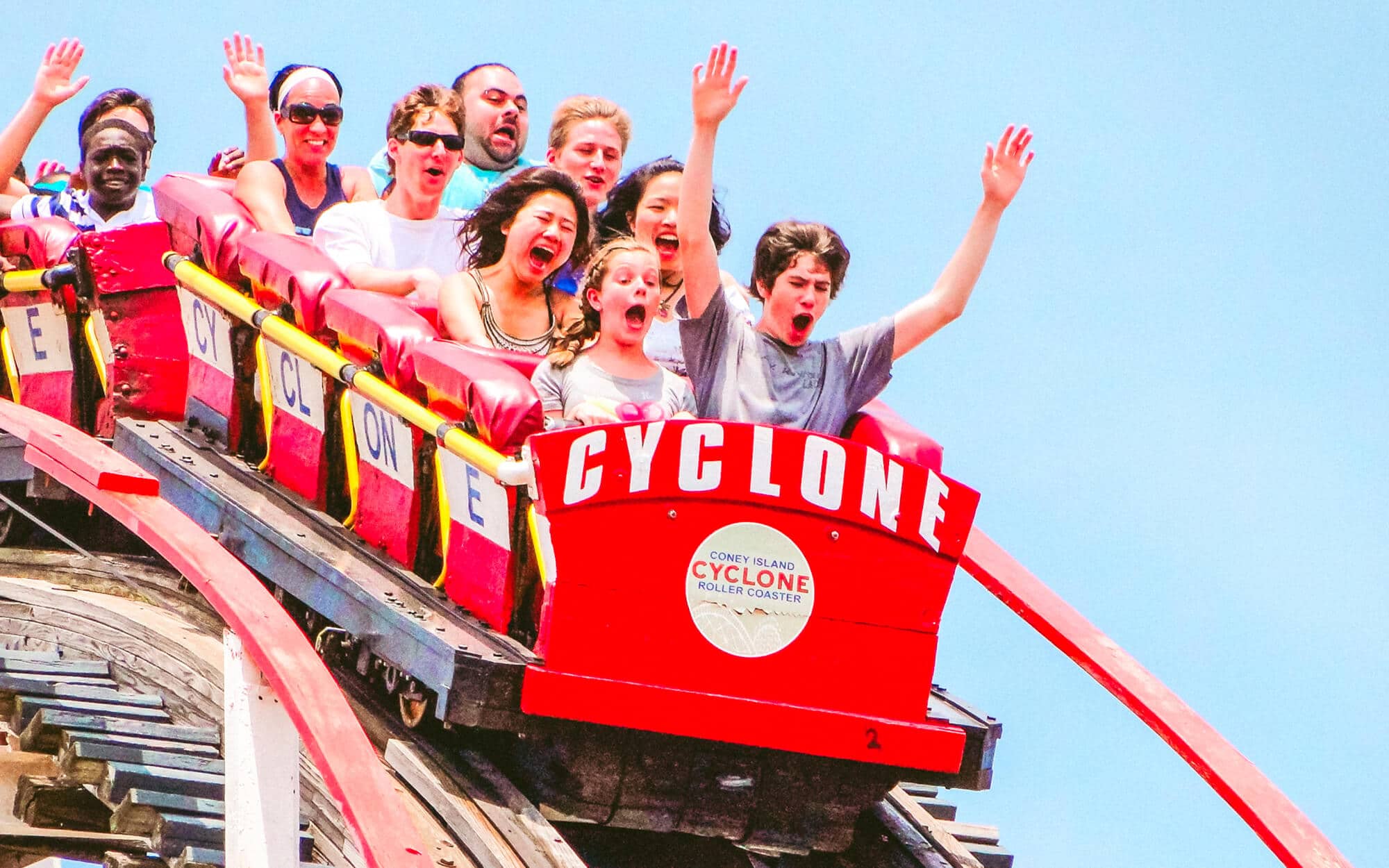 Coney Island Cyclone - Luna Park in Coney Island