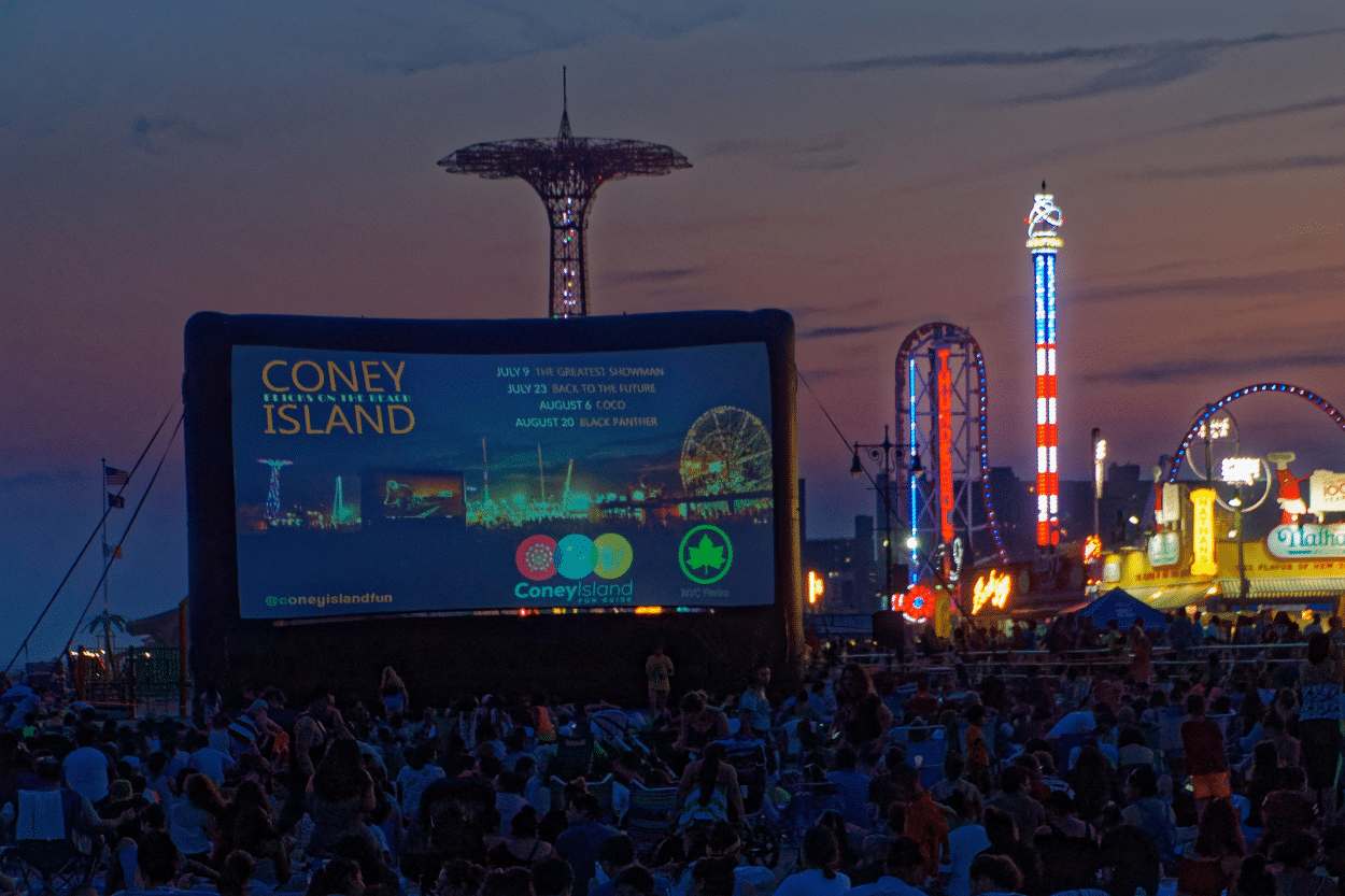 flicksonthebeach Luna Park in Coney Island