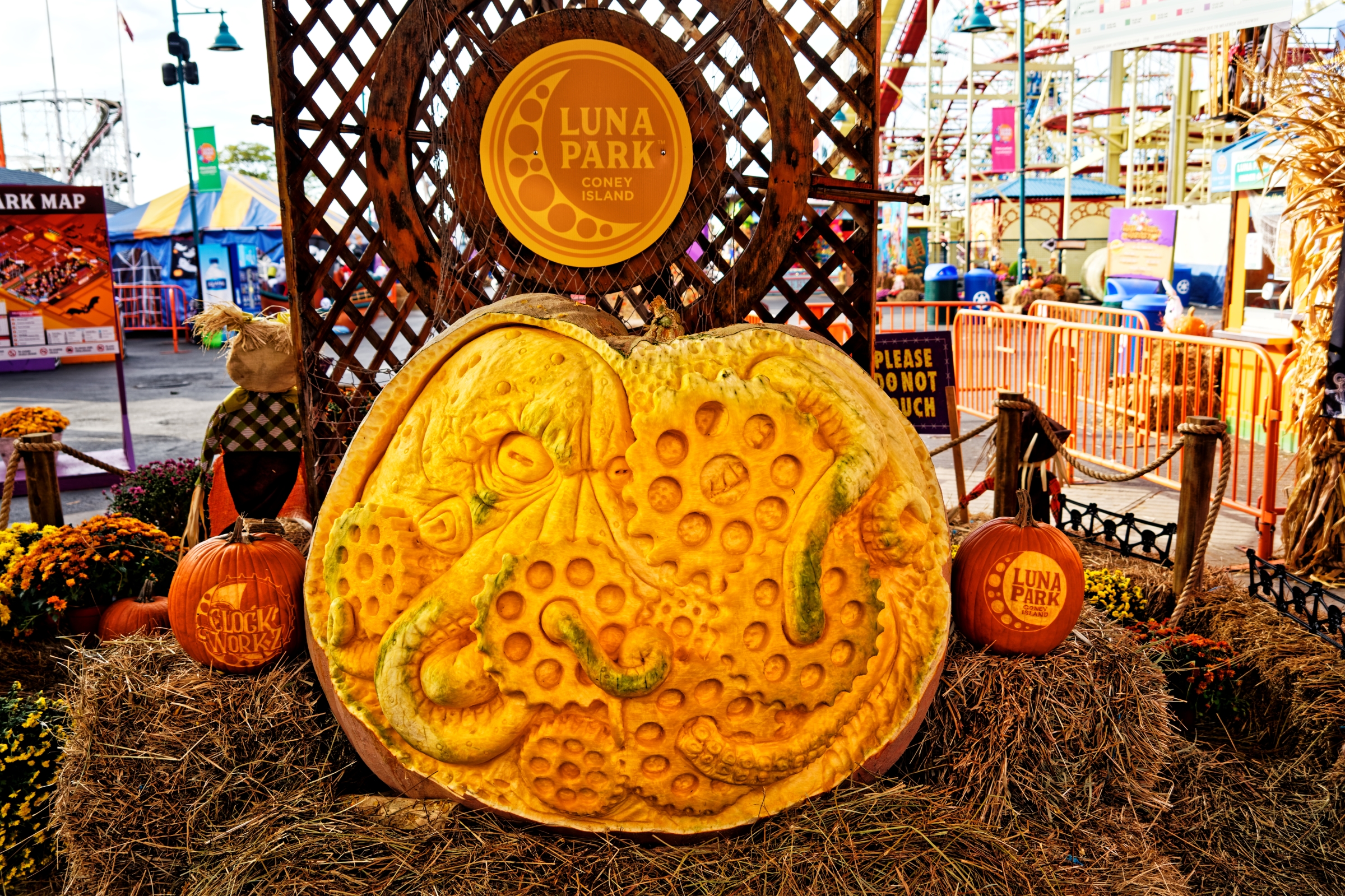 Halloween Harvest Luna Park in Coney Island