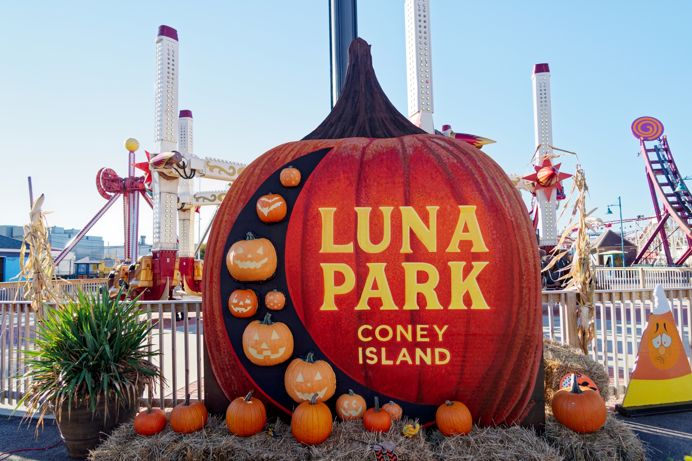 Halloween Harvest Luna Park in Coney Island